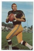 1967 Green Bay Packers Bart Starr Postcard