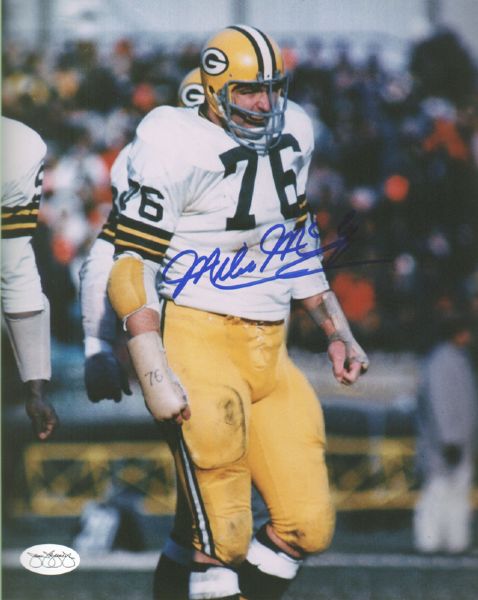 1970s Green Bay Packers Mike McCoy Signed 8 x 10 Photo JSA