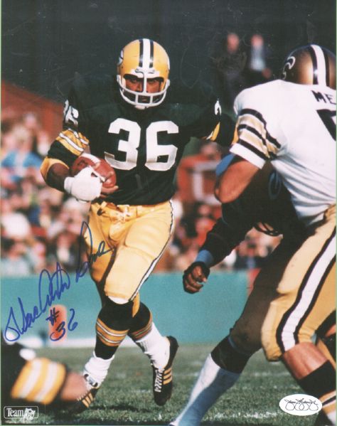 1970s Green Bay Packers MacArthur Lane Signed 8 x 10 Photo JSA