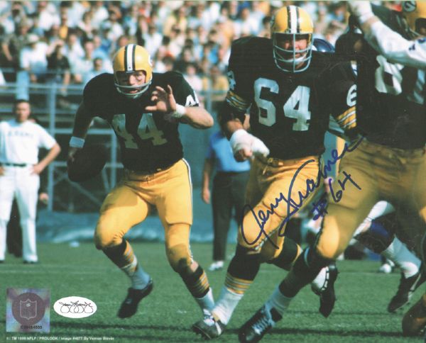 1960s Green Bay Packers Jerry Kramer Signed 8 x 10 Photo JSA