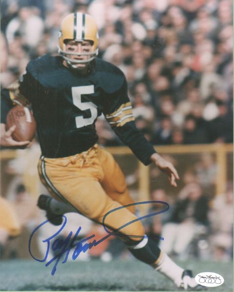 1950s-60s Green Bay Packers Paul Hornung Signed 8 x 10 Photo JSA
