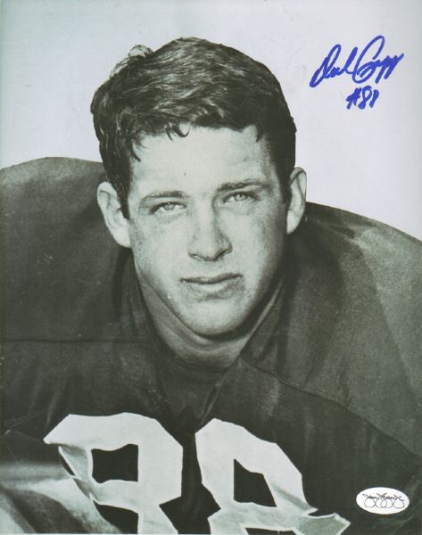 1967 Green Bay Packers Dick Capp Signed 8 x 10 Photo JSA