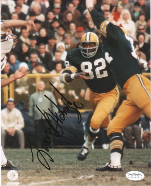 1960s Green Bay Packers Lionel Aldridge Signed 8 x 10 Photo JSA