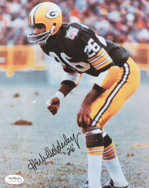 1960s Green Bay Packers Herb Adderley Signed 8 x 10 Photo JSA