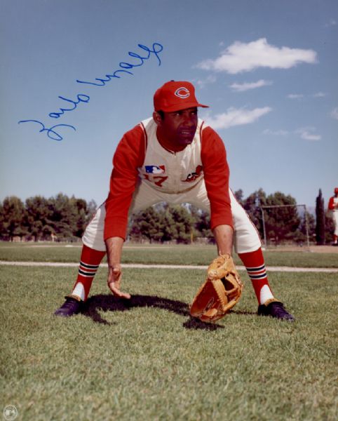 1969 Cleveland Indians Zoilo Versalles Autographed 8x10 Color Photo (JSA)