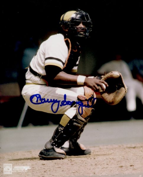 1967-80 Pittsburgh Pirates Manny Sanguillen Autographed 8x10 Color Photo (JSA)