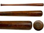 1924 Ty Lober Milwaukee Brewers AAA / Bill (Wm) McKechnie H&B Louisville Slugger Professional Model Side Written Game Used Bat (MEARS A9)