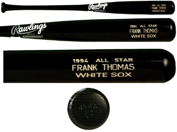 1994 Frank Thomas Rawlings Professional Model All-Star Game Bat (MEARS A8)