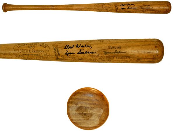1962-64 Norm Siebern Louisville Slugger Professional Model Game Bat