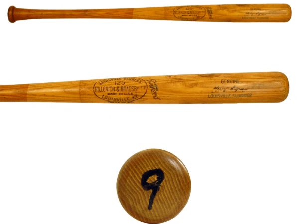 1960-64 Harry Simpson Louisville Slugger Professional Model Game Bat (MEARS A7.5)