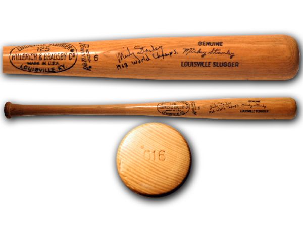 1973-75 Mickey Stanley Detroit Tigers H&B Professional Model Game Bat (MEARS LOA)