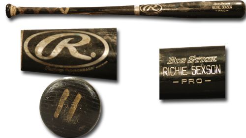 2001 Richie Sexson Rawlings Professional Model Bat