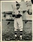1935 Edwin Pitts Albany Senators "The Sporting News Collection Archives" Original Type 1 7" x 9" Photo (Sporting News Collection Hologram/MEARS Type 1 Photo LOA)