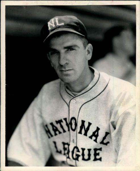 1933-42 circa Carl Hubbell National League All-Star Team "The Sporting News Collection Archives" Original 8" x 10" Photo (Sporting News Collection Hologram/MEARS Photo LOA) - Lot of 2