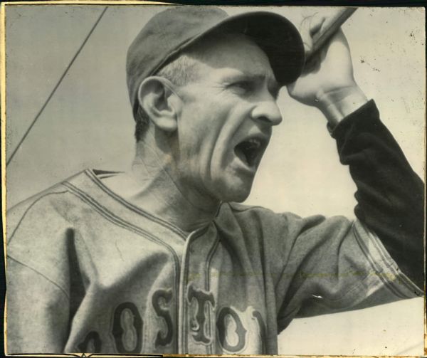 1938 Casey Stengel Boston Bees "The Sporting News Collection Archives" Original 7.5" x 9" Photo (Sporting News Collection Hologram/MEARS Photo LOA)