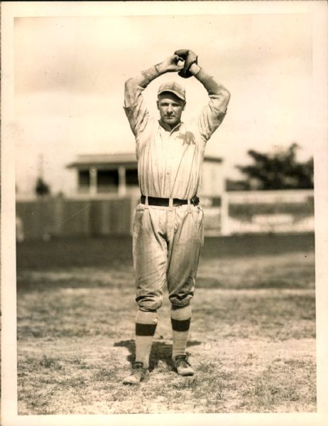 1921 Lyle Bigbee Philadelphia Athletics "The Sporting News Collection Archives" Type A Original 6.5" x 8.5" Photo (Sporting News Collection Hologram/MEARS Photo LOA)