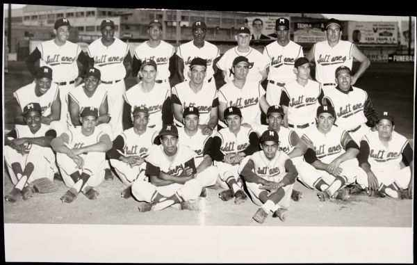 1962 Monterrey Sultanes Team Photo Puerto Rican Winter League "TSN Collection Archives" Original Type 1 8" x 13" Choice Jumbo Oversized Photo (TSN Collection Hologram/MEARS Photo LOA) 1:1, Unique