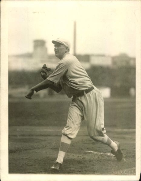 1915-21 Rube Benton New York Giants "The Sporting News Collection Archives" Type A Original Photo (Sporting News Collection Hologram/MEARS Photo LOA)