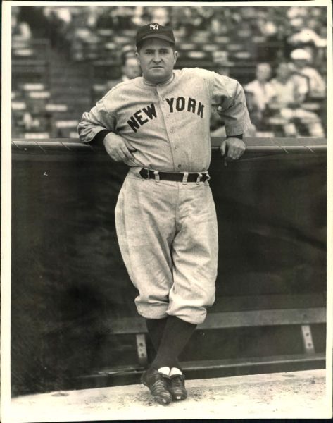 1931-46 circa Joe McCarthy New York Yankess "The Sporting News Collection Archives" Original 7.5" x 9.5" Photo (Sporting News Collection Hologram/MEARS Photo LOA)