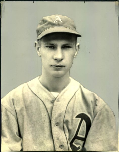 1934 Mort Flohr Philadelphia Athletics "The Sporting News Collection Archives" Original 7.5" x 9.5" Photo (Sporting News Collection Hologram/MEARS Photo LOA)