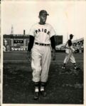 1945 Satchel Paige at Montreal "The Sporting News Collection Archives" Original 8" x 10" Photo (Sporting News Collection Hologram/MEARS Photo LOA)