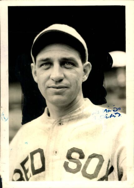 1928-32 circa Cahrlie Berry Boston Red Sox "The Sporting News Collection Archives" Original 5" x 7" Photo (Sporting News Collection Hologram/MEARS Photo LOA)