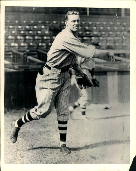 1927-33 circa Wes Ferrell Cleveland Indians "The Sporting News Collection Archives" Original 7" x 9" Photo (Sporting News Collection Hologram/MEARS Photo LOA)