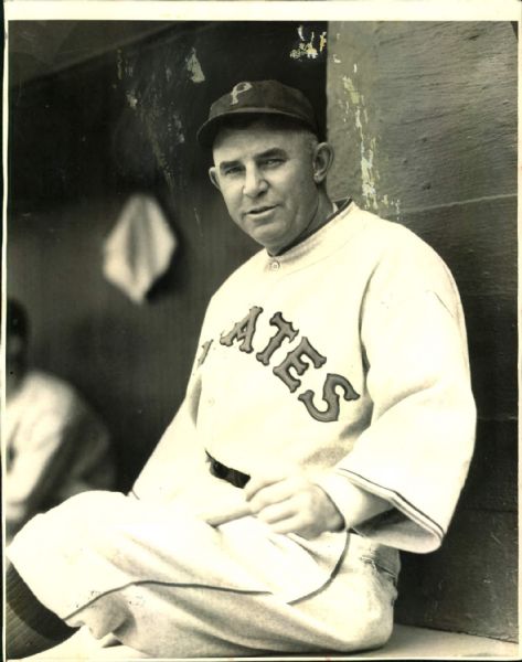 1930s circa Otis Crandall Pittsburgh Pirates "The Sporting News Collection Archives" Original 7.5" x 9.75" Photo (Sporting News Collection Hologram/MEARS Photo LOA)