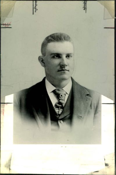 1890 Amos Rusie New York Giants "The Sporting News Collection Archives" Type A Original 4" x 6" Photo (Sporting News Collection Hologram/MEARS Photo LOA)