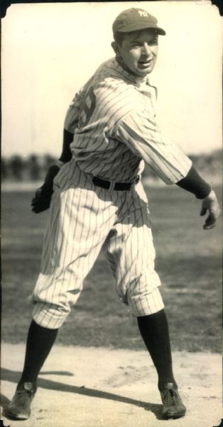 1930s Ed Walsh New York Yankees Son of Big Ed Walsh "The Sporting News Collection Archives" Original  Photo - Lot of 3 (Sporting News Collection Hologram/MEARS Photo LOA)