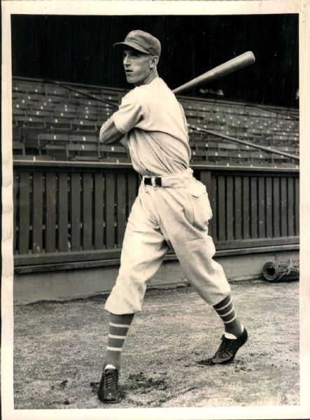 1937 Johnny McCarthy New York Giants "The Sporting News Collection Archives" Original 6" x 8" Photo (Sporting News Collection Hologram/MEARS Photo LOA)