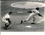 1955-75 Willie Mays Hank Aaron "The Sporting News Collection Archives" Original Photos (Sporting News Collection Hologram/MEARS Photo LOA) - Lot of 13