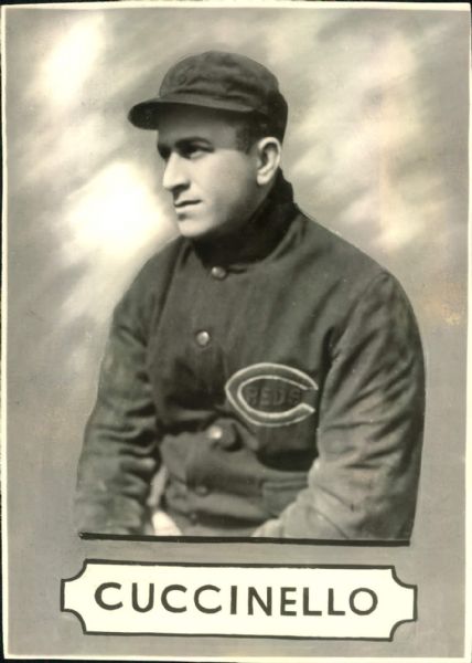 1930-31 circa Tony Cuccinello Cinicnnati Reds "The Sporting News Collection Archives" Original 6" x 9" Photo (Sporting News Collection Hologram/MEARS Photo LOA)