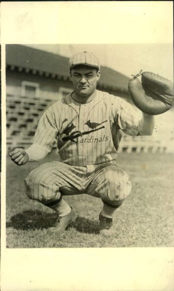 1931 Jimmy Wilson St. Louis Cardinals "The Sporting News Collection Archives" Original 4.25" x 7" Photo (Sporting News Collection Hologram/MEARS Photo LOA)