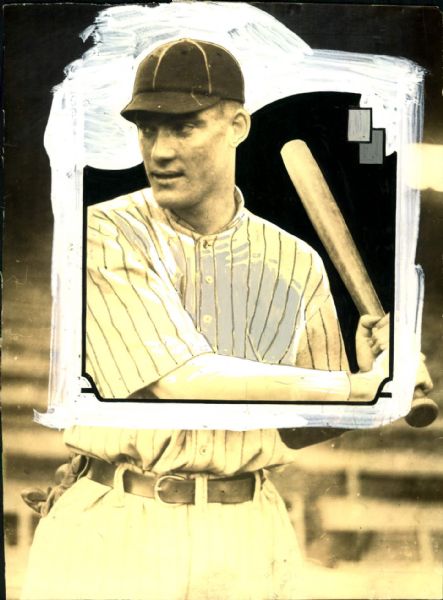 1924-27 Bill Lamar Philadelphia Athletics "The Sporting News Collection Archives" Original 7" x 9.5" Photo (Sporting News Collection Hologram/MEARS Photo LOA)