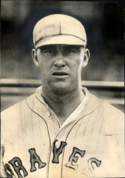 1925-27 circa Francis "Shanty" Hogan Boston Braves "The Sporting News Collection Archives" Original 6.5" x 9" Photo (Sporting News Collection Hologram/MEARS Photo LOA)