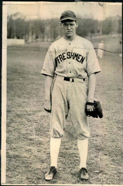 1936 George Sisler Jr Colgate University "The Sporting News Collection Archives" Original 5" x 8" Photo (Sporting News Collection Hologram/MEARS Photo LOA)