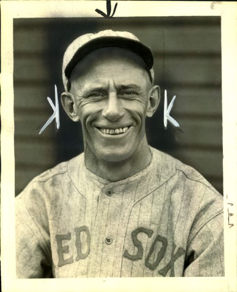 1921-25 circa John Shano "Collins" Boston Red Sox "The Sporting News Collection Archives" Type A Original 8" x 10" Photo (Sporting News Collection Hologram/MEARS Photo LOA)