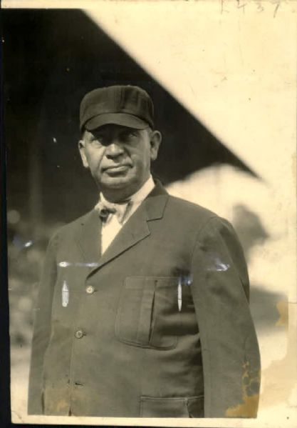 1920s Bill Klem Umpire "The Sporting News Collection Archives" Type A Original Photo (Sporting News Collection Hologram/MEARS Photo LOA)