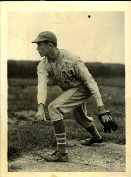 1931 Connie Mack Jr. Philadelphia Athletics "The Sporting News Collection Archives" Original 6" x 8" Photo (Sporting News Collection Hologram/MEARS Photo LOA)