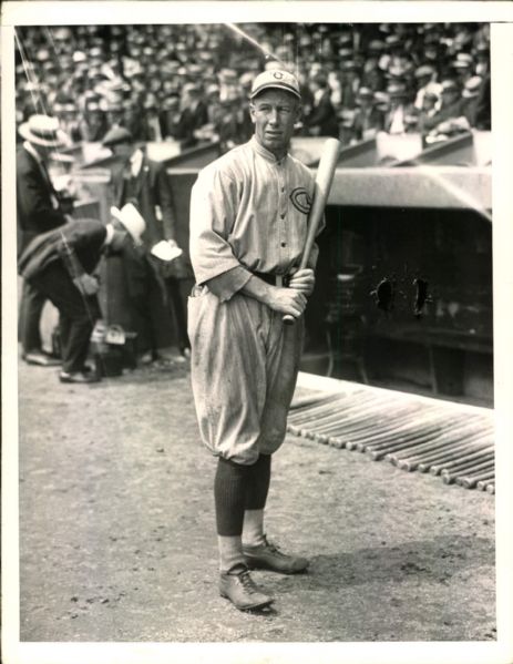 1921-24 circa Alfred "Greasy" Neale Cincinnati Reds "The Sporting News Collection Archives" Type A Original 7" x 9" Photo (Sporting News Collection Hologram/MEARS Photo LOA)