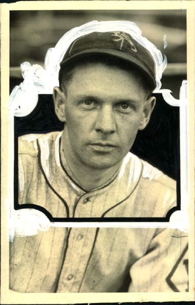 1924 Otis Lawry Jersey City Skeeters (International League) "The Sporting News Collection Archives" Original 5" x 8" Photo (Sporting News Collection Hologram/MEARS Photo LOA)