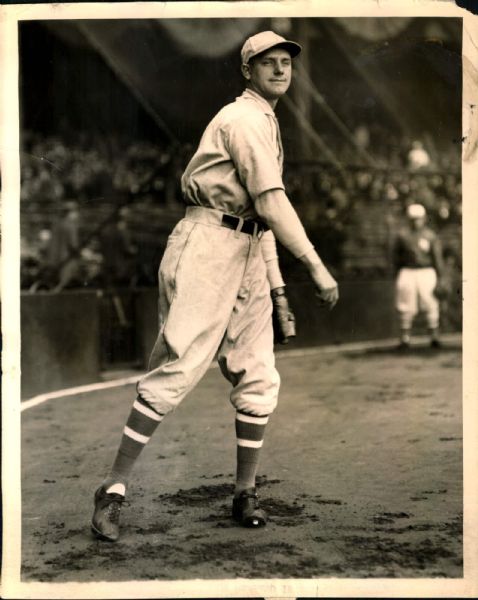 1928 Eddie Rommel Philadelphia Athletics "The Sporting News Collection Archives" Original 8" x 10" Photo (Sporting News Collection Hologram/MEARS Photo LOA)
