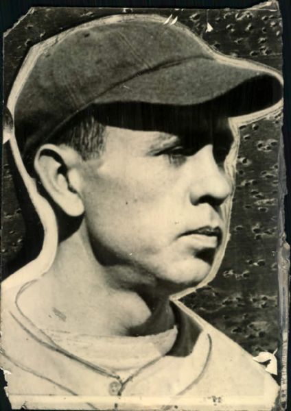 1928 Freddie Maguire Chicago Cubs "The Sporting News Collection Archives" Original 4" x 6" Photo (Sporting News Collection Hologram/MEARS Photo LOA)