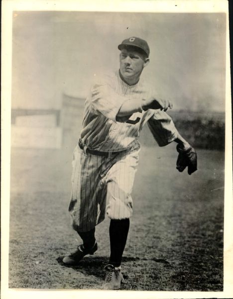 1920 Guy Morton Cleveland Indians "The Sporting News Collection Archives" Type A Original 6.5" x 8.5" Photo (Sporting News Collection Hologram/MEARS Photo LOA)