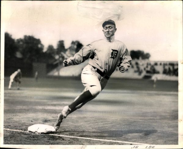 1920s depiction Ty Cobb Detroit Tigers Ready to Unleash Fury "The Sporting News Collection Archives" Type A Original 8" x 10" Photo (Sporting News Collection Hologram/MEARS Photo LOA)