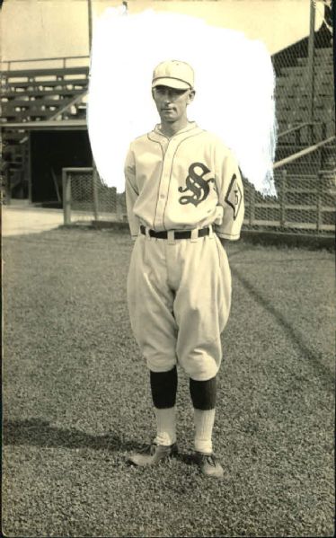 1910s Orid Nicholson  "The Sporting News Collection Archives" Type A Original 3 1/2" x 5 1/2" Postcard For Production Art (Sporting News Collection Hologram/MEARS Photo LOA)