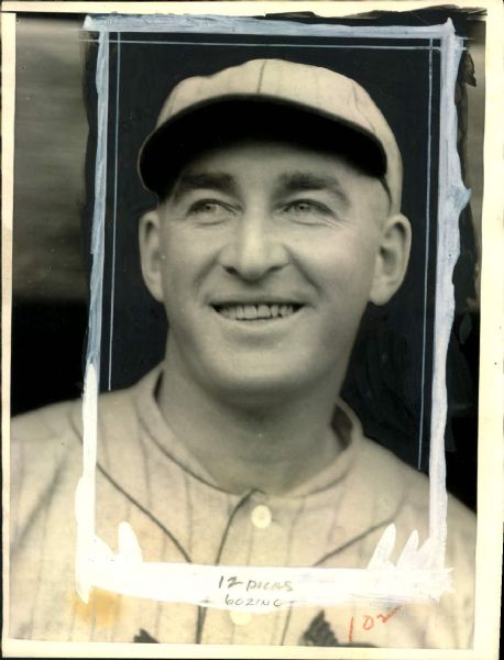 1925 Ralph Shinners St. Louis Cardinals "The Sporting News Collection Archives" Original 6 1/2" x 8 1/2" Production Art (Sporting News Collection Hologram/MEARS Photo LOA)