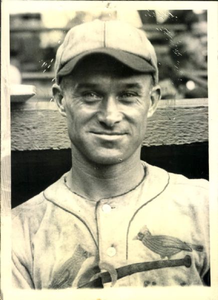1930 Earl Adams St. Louis Cardinals "The Sporting News Collection Archives" Original 5" x 7" Photo (Sporting News Collection Hologram/MEARS Photo LOA)