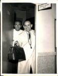 1963 Yogi Berra Johnny Berardino "The Sporting News Collection Archives" Original 7" x 9" Photo (Sporting News Collection Hologram/MEARS Photo LOA)